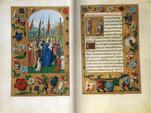 Rothschild Prayerbook — Flemish illuminated manuscript c.1500, miniature painted pages, $13.6M Christie's 2014