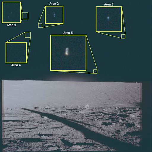 Declassified Apollo mission UAP memo alongside a Buzz Aldrin government document.