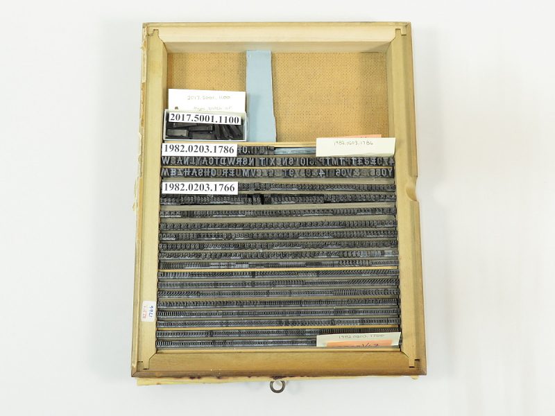 Smithsonian printing type matrices, archival collections. Archival printing type matrices from the Smithsonian Institution collections, representing the preservation records that maintains authentication evidence for historical artifacts