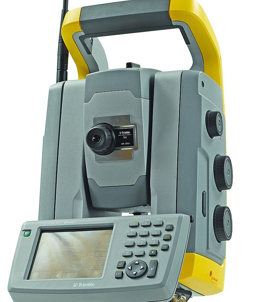A modern robotic total station surveying instrument
