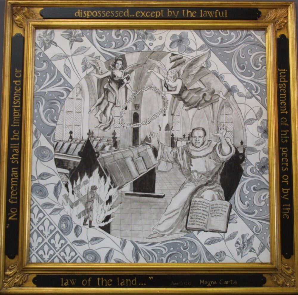 Historical illustration related to Magna Carta