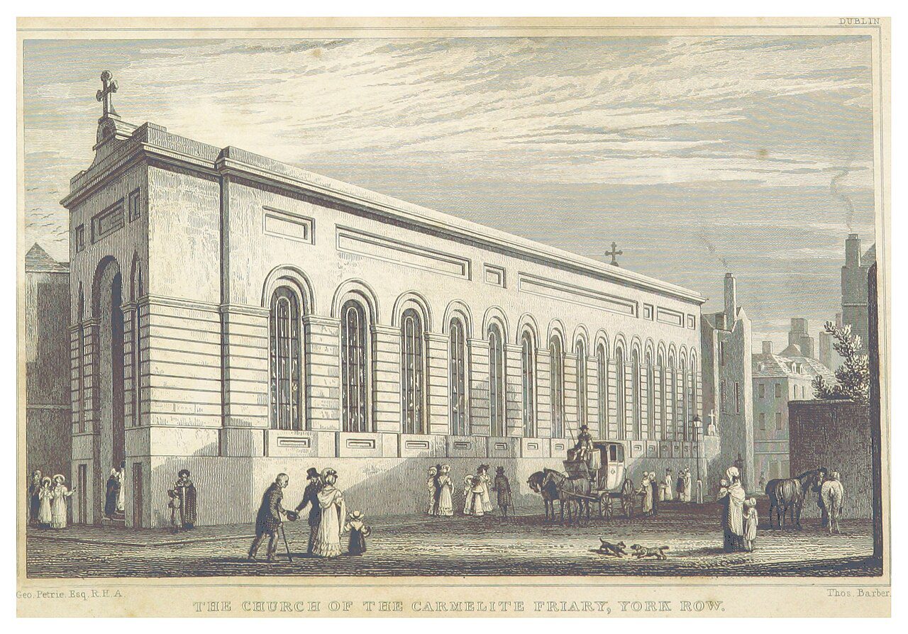 Historic Engraving of the Four Courts (1837) Nineteenth century engraving of the Four Courts complex along the River Liffey in Dublin, Ireland.